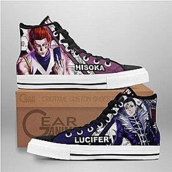Hunter x Hunter Converse - Hisoka and Lucilfer High Top Shoes | Anime Converse AG0512