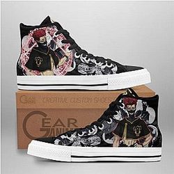 Black Clover Converse - Zora Ideale High Top Shoes | Anime Converse AG0512