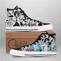 Bleach Converse - Uryu Ishida High Top Shoes | Anime Converse AG0512