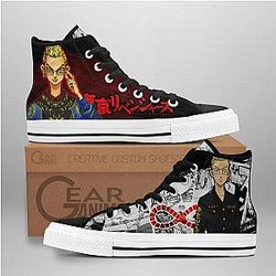 Tokyo Revengers Converse - Tetta Kisaki High Top Shoes | Anime Converse AG0512