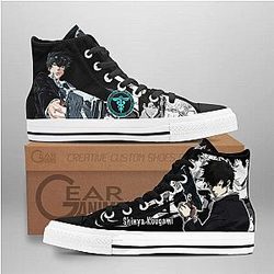 Psycho-Pass Converse - Shinya Kougami High Top Shoes | Anime Converse AG0512