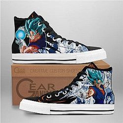 Dragon Ball Converse - Vegito High Top Shoes | Anime Converse AG0512