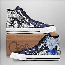 Hunter x Hunter Converse - Killua Godspeed High Top Shoes | Anime Converse AG0512