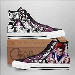 Hunter x Hunter Converse - Hisoka High Top Shoes | Anime Converse AG0512