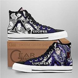 Hunter x Hunter Converse - Chrollo Lucilfer High Top Shoes | Anime Converse AG0512
