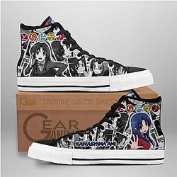 Toradora Converse - Ami Kawashima High Top Shoes | Anime Converse AG0512
