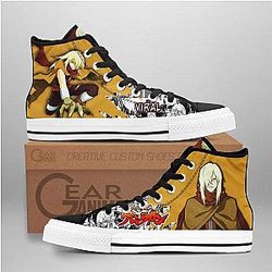 Gurren Lagann Converse - Tengen Toppa Viral High Top Shoes | Anime Converse AG0512
