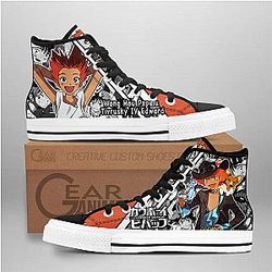 Cowboy Bebop Converse - Wong Hau Pepelu Tivrusky IV Edward High Top Shoes | Anime Converse AG0512