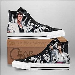 Bleach Converse - Aizen Sosuke High Top Shoes | Anime Converse AG0512