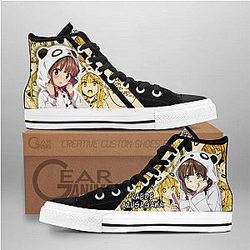 Rascal Does Not Dream of Bunny Girl Senpai Converse - Bunny Girl Senpai Kaede Azusagawa High Top Shoes | Anime Converse AG0512