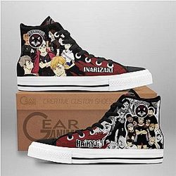 Haikyuu Converse - Inarizaki High Top Shoes | Anime Converse AG0512
