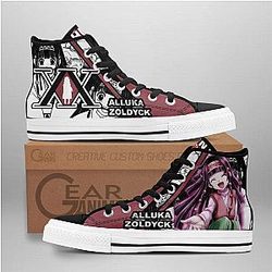 Hunter x Hunter Converse - Alluka Zoldyck High Top Shoes | Anime Converse AG0512