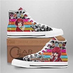 Toradora Converse - Minori Kushieda High Top Shoes | Anime Converse AG0512
