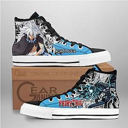 Fairy Tail Converse - Acnologia High Top Shoes | Anime Converse AG0512