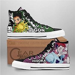 Hunter x Hunter Converse - Gon and Hisoka High Top Shoes Skill | Anime Converse AG0512
