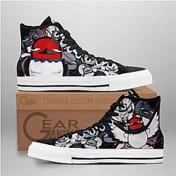 Black Clover Converse - Nero High Top Shoes | Anime Converse AG0512