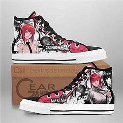 Chainsaw Man Converse - Makima High Top Shoes | Anime Converse AG0512