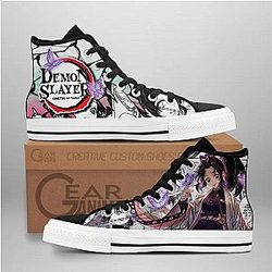 Demon Slayer Converse - Shinobu High Top Shoes | Anime Converse AG0512