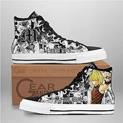 Death Note Converse - Mihael Keehl High Top Shoes | Anime Converse AG0512