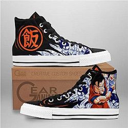Dragon Ball Converse - Gohan High Top Shoes | Anime Converse AG0512