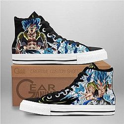 Dragon Ball Converse - Gogeta High Top Shoes | Anime Converse AG0512