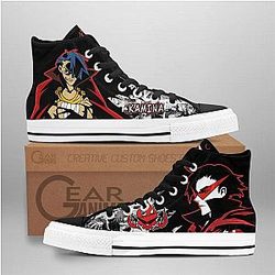 Gurren Lagann Converse - Kamina High Top Shoes Tengen Toppa | Anime Converse AG0512