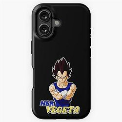 Dragon Ball Vegeta and Bulma Couples Design (Her Vegeta) iPhone Tough Case
