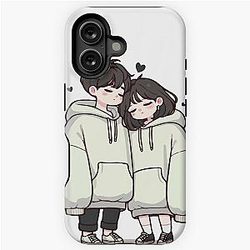 Cute Couples : a love story iPhone Tough Case