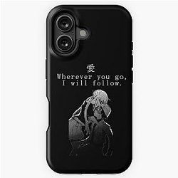 Anime Romantic Aesthetic Shirt iPhone Tough Case