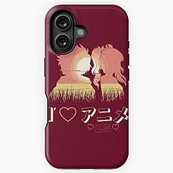 I love us Anime style Couple iPhone Tough Case