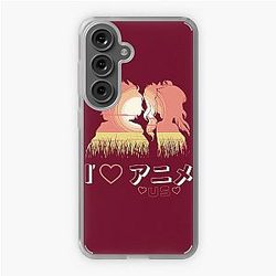 I love us Anime style Couple Samsung Galaxy Soft Case