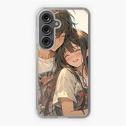 Romantic anime couples Samsung Galaxy Soft Case