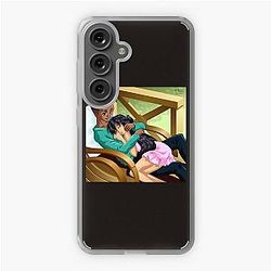 AFRO-ANIME illustration Interracial cupid   Samsung Galaxy Soft Case