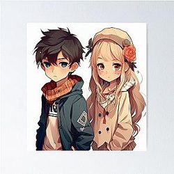 Anime Couple Poster