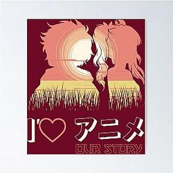 I love our Story Anime style Couple Poster