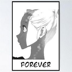 Together Forever Matching Anime Couples(FEMALE) Poster