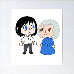 Anime couples: Howl and Sophie Poster