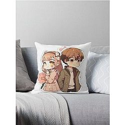 Cute couples  Throw Pillow