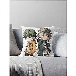 Cute couples Throw Pillow
