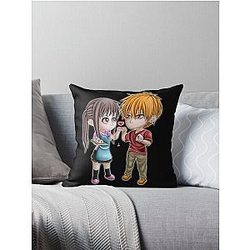 Anime OTP 3 Throw Pillow