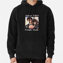 Anime Vibes Couple Goals Anime Couples T-shirt Pullover Hoodie