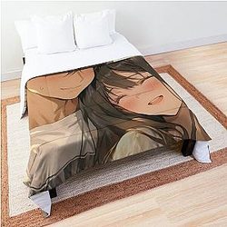 Romantic anime couples Comforter