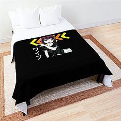 Shes My Waifu Hes My Senpai Anime Manga Couples Romantic Comforter