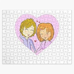 Anime couple  Jigsaw Puzzle