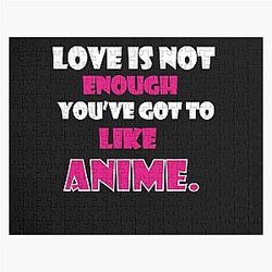 Funny Anime Jokes Valentine Relationship Lover Jigsaw Puzzle