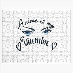 Anime is my valentine  Jigsaw Puzzle