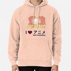 I love our moments Anime style Couple T-Shirt Pullover Hoodie
