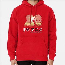 I love our moments 2 Anime style Couple T-Shirt Pullover Hoodie