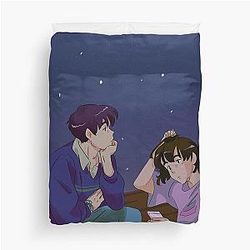 boy and girl ( anime )  Duvet Cover