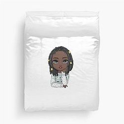 Personalised Anime Style Character - Christmas Version Duvet Cover